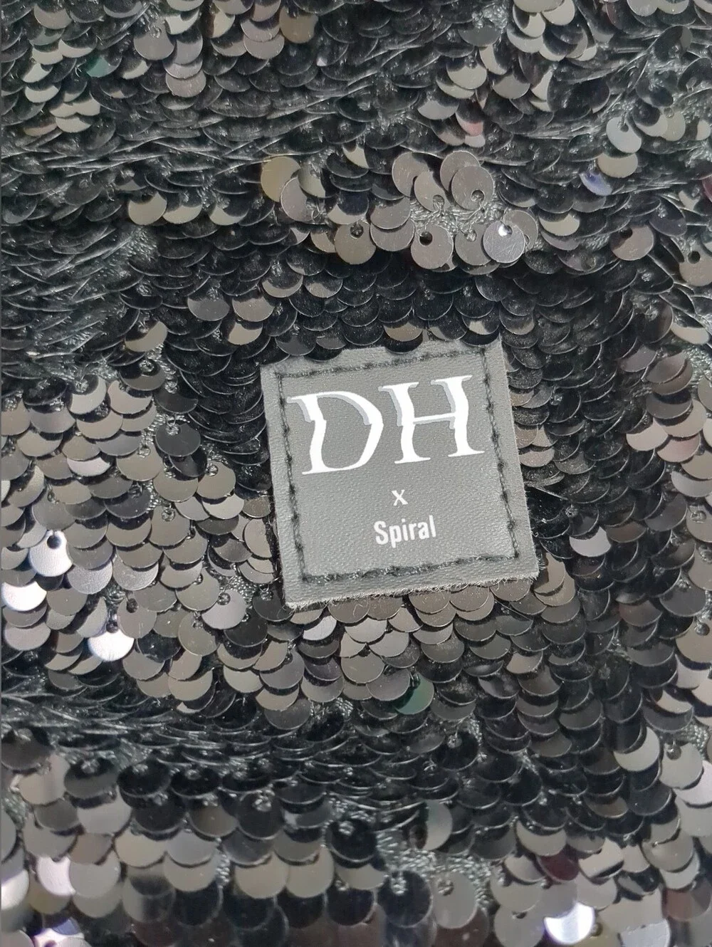 Dan Howell x Spiral Black Sequin Mini Backpack Dan and Phil Official Merch